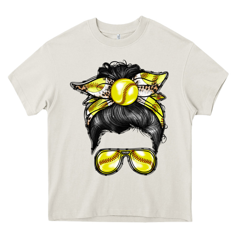 Softball Mom Heavy Core Tee by RacoonDesign | Teevron