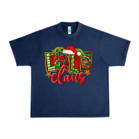 Navy christmas lele claus Urban Heavy Tee - FaDigitalArtStudio