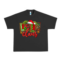 Pigment Black christmas lele claus Urban Heavy Tee - FaDigitalArtStudio