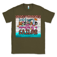 Army Green soul of a mermaid mouth of a sailor Classic Tee - JahusDesignShop