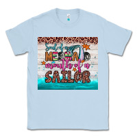 Dusty Blue soul of a mermaid mouth of a sailor Classic Tee - JahusDesignShop
