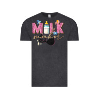 Vintage Black milk maker Vintage Tee - Zillion Design Studio