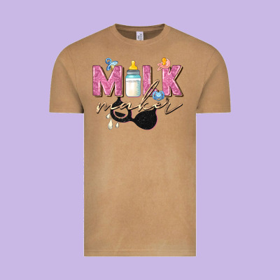 Milk Maker Vintage Tee Designed By Zillion Design Studio