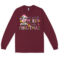 Burgundy have yourself merry little christmas Long Sleeve Tee - AdoDesignShop