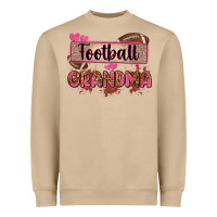 Mushroom football grandma with leopard Heavyweight Sweatshirt - Zillion Design Studio