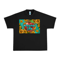 Black teacher life skinny metal can holder Urban Heavy Tee - HRA Design Shop