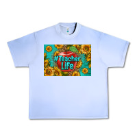 Teacher Life Skinny Metal Can Holder Urban Heavy Tee | Teevron