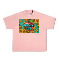 Salmon teacher life skinny metal can holder Urban Heavy Tee - HRA Design Shop
