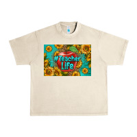 Sandshell teacher life skinny metal can holder Urban Heavy Tee - HRA Design Shop