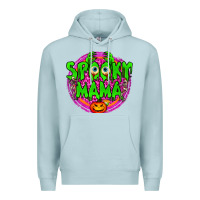 Blue Mist spooky mama Premium Hoodie - BundleAndBundleShop