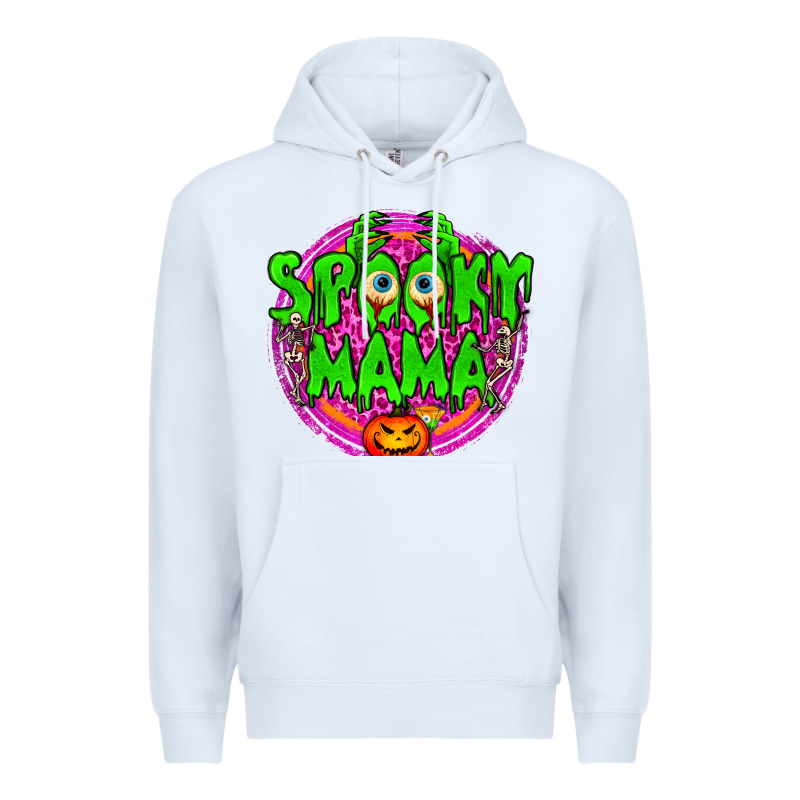 Spooky Mama Premium Hoodie by BundleAndBundleShop | Teevron