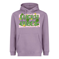 Lavender lucky vibes Heavyweight Hoodie - MaliasSmallBusiness