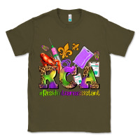Army Green mardi gras rca resident care assistant Classic Tee - AdoDesignShop