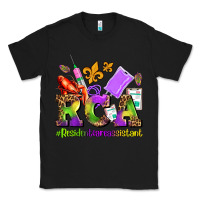 Black mardi gras rca resident care assistant Classic Tee - AdoDesignShop
