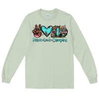 Matcha peace love camping Long Sleeve Tee - JahusDesignShop