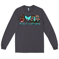 Smoke peace love camping Long Sleeve Tee - JahusDesignShop