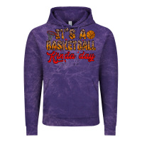 Cloud Purple it s a basketball kinda day Vintage Hoodie - Zillion Design Studio