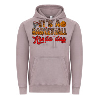 Vintage Zinc it s a basketball kinda day Vintage Hoodie - Zillion Design Studio
