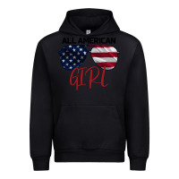 Black All American Girl Urban Hoodie - Bettercallsaul