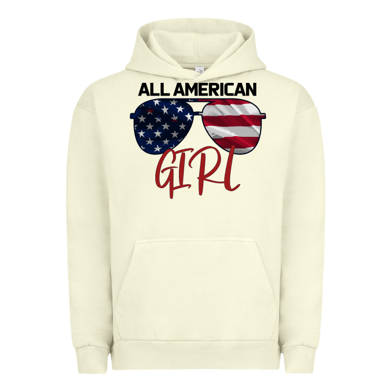 All American Girl Urban Hoodie by Bettercallsaul | Teevron