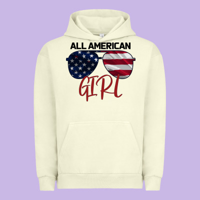 All American Girl Urban Hoodie Designed By Bettercallsaul