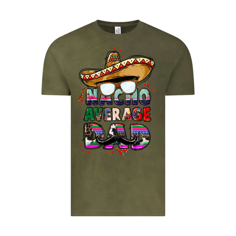 Nacho Average Dad Vintage Tee by CTS Tumbler Store | Teevron