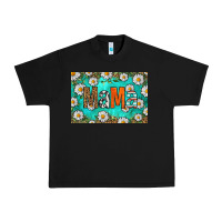 Black western daisy mama skinny metal can holder Urban Heavy Tee - HRA Design Shop