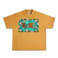 Peanut Butter western daisy mama skinny metal can holder Urban Heavy Tee - HRA Design Shop