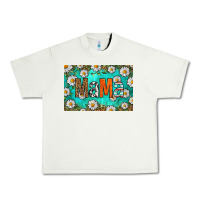 Pistachio western daisy mama skinny metal can holder Urban Heavy Tee - HRA Design Shop
