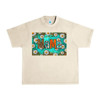 Sandshell western daisy mama skinny metal can holder Urban Heavy Tee - HRA Design Shop