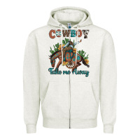 Oatmeal Heather cowboy take me away rodeo Zipper Hoodie - Artiststas