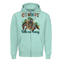 Seafoam cowboy take me away rodeo Zipper Hoodie - Artiststas