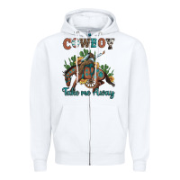 White cowboy take me away rodeo Zipper Hoodie - Artiststas