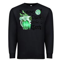 Black even ırısh needs a beer Premium Sweatshirt - MaliasSmallBusiness