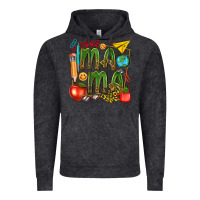 Vintage Black mama teacher Vintage Hoodie - texasbilliewilder