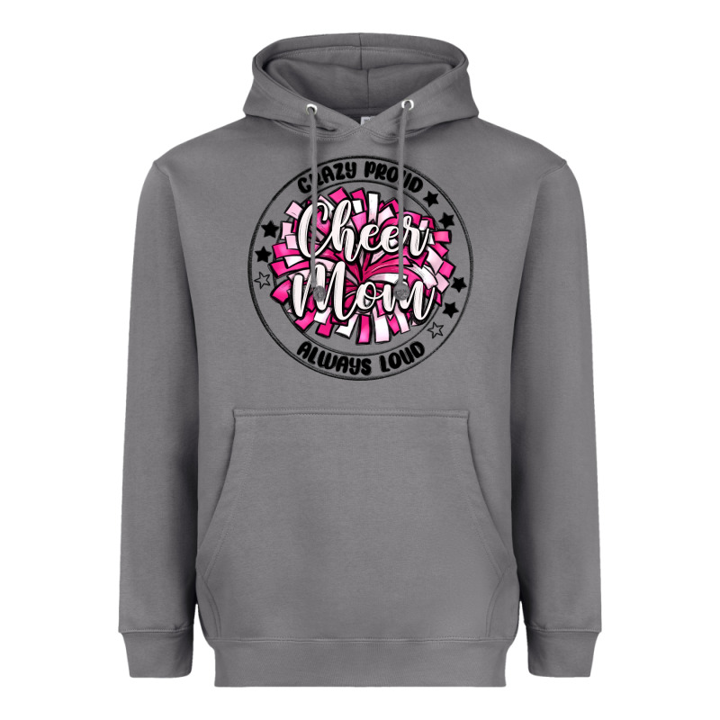 Cheer Mom Heavyweight Hoodie by MaliasSmallBusiness | Teevron