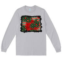 Moon Dust christmas ornament background Long Sleeve Tee - BundleAndBundleShop