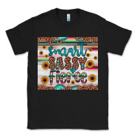 Black smart  sassy fierce Classic Tee - JahusDesignShop