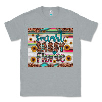 Heather Grey smart  sassy fierce Classic Tee - JahusDesignShop