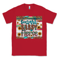 Red smart  sassy fierce Classic Tee - JahusDesignShop