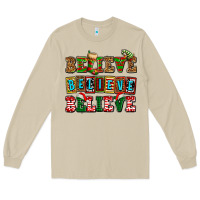 Mushroom believe believe believe Long Sleeve Tee - AdoDesignShop