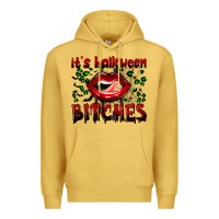 Antique Gold it's halloween bitches Premium Hoodie - BundleAndBundleShop