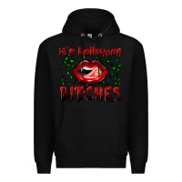 Black it's halloween bitches Premium Hoodie - BundleAndBundleShop