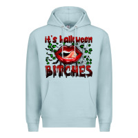 Blue Mist it's halloween bitches Premium Hoodie - BundleAndBundleShop