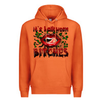 Carrot it's halloween bitches Premium Hoodie - BundleAndBundleShop