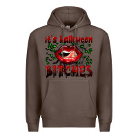 Coffee it's halloween bitches Premium Hoodie - BundleAndBundleShop