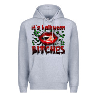 Heather Grey it's halloween bitches Premium Hoodie - BundleAndBundleShop
