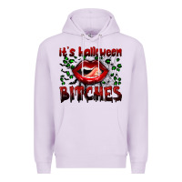 Lilac it's halloween bitches Premium Hoodie - BundleAndBundleShop