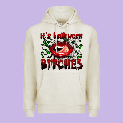 It's Halloween Bitches Premium Hoodie Designed By Bundleandbundleshop