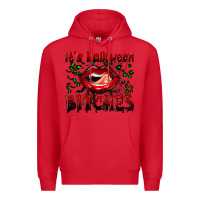 Red it's halloween bitches Premium Hoodie - BundleAndBundleShop